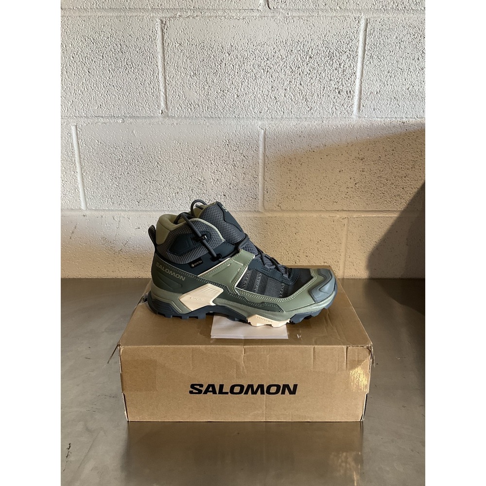Salomon X Ultra 5 Mid GTX Hiking Boots Women's Size 8 Turbulence/Sage New Other